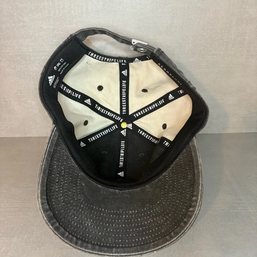 Adidas | Baseball Hat - Washed Black ; Adjustable